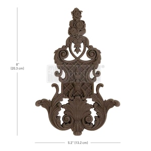 Regal Finasse - Redesigns with Prima - Prima Decor Poly - Decor Applique - Bendable Casting - Furniture makeover - Furniture accent