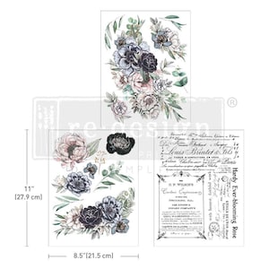 Rub on Transfers for Furniture, Redesign with Prima Decor Transfer, Furniture Transfer, In The Meadows Transfer Decals