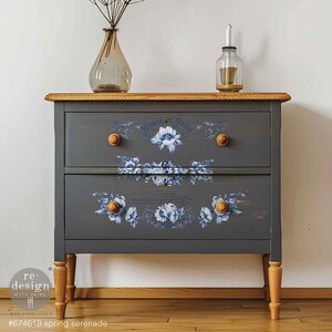 Spring Serenade Rub on Transfers for Furniture, Redesign with Prima Decor Transfer, Furniture Transfer, Transfer Decals