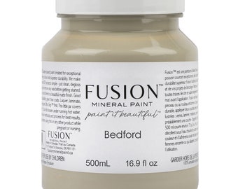 Bedford Fusion Mineral Furniture Paint, Neutral Grey Matte Finish
