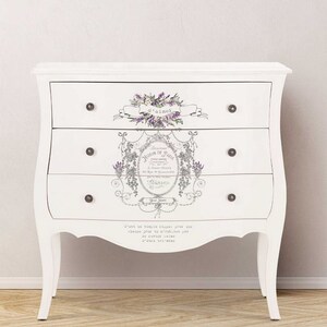 Rub on Transfers for Furniture, Redesign with Prima Decor Transfer, Maxi Furniture Transfer, Maison De Paris Transfer Decals