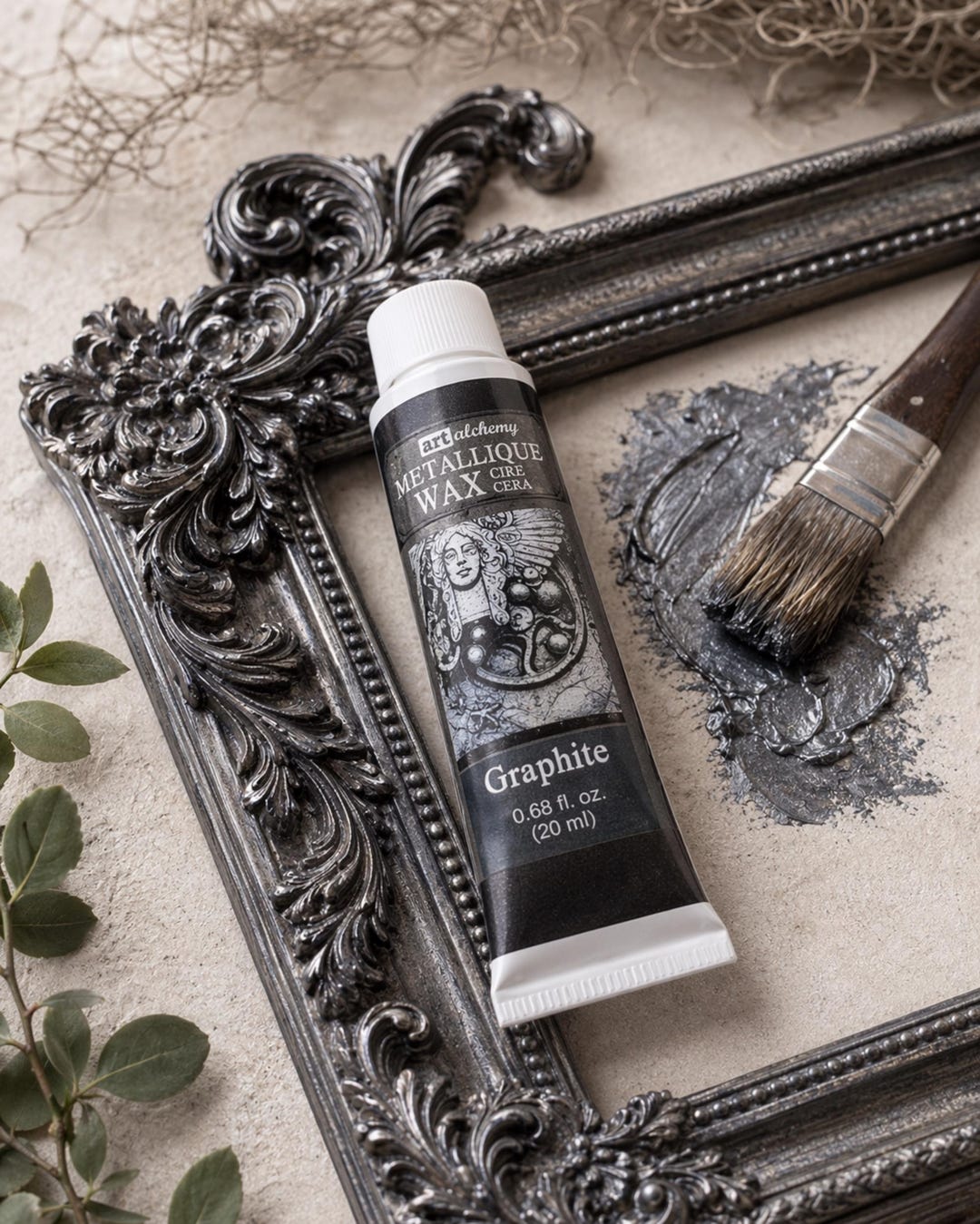 Graphite Metallique Wax - Art Alchemy Prima (20ml) - Etsy