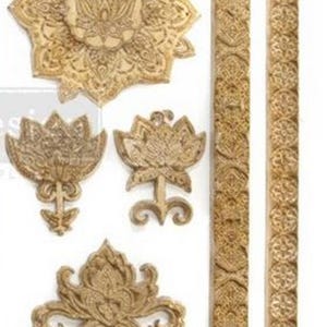 Agadir Patterns Mould - Silicone Decor Mould - Redesign with Prima - 5"x8"