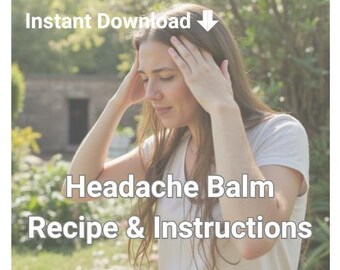 Ricetta per un balsamo contro il mal di testa, download digitale
