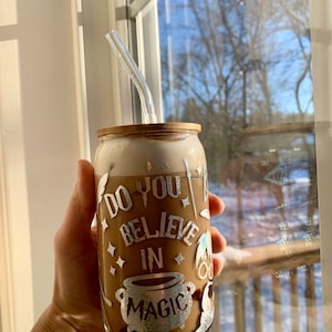 Wizard Beer Can Glass