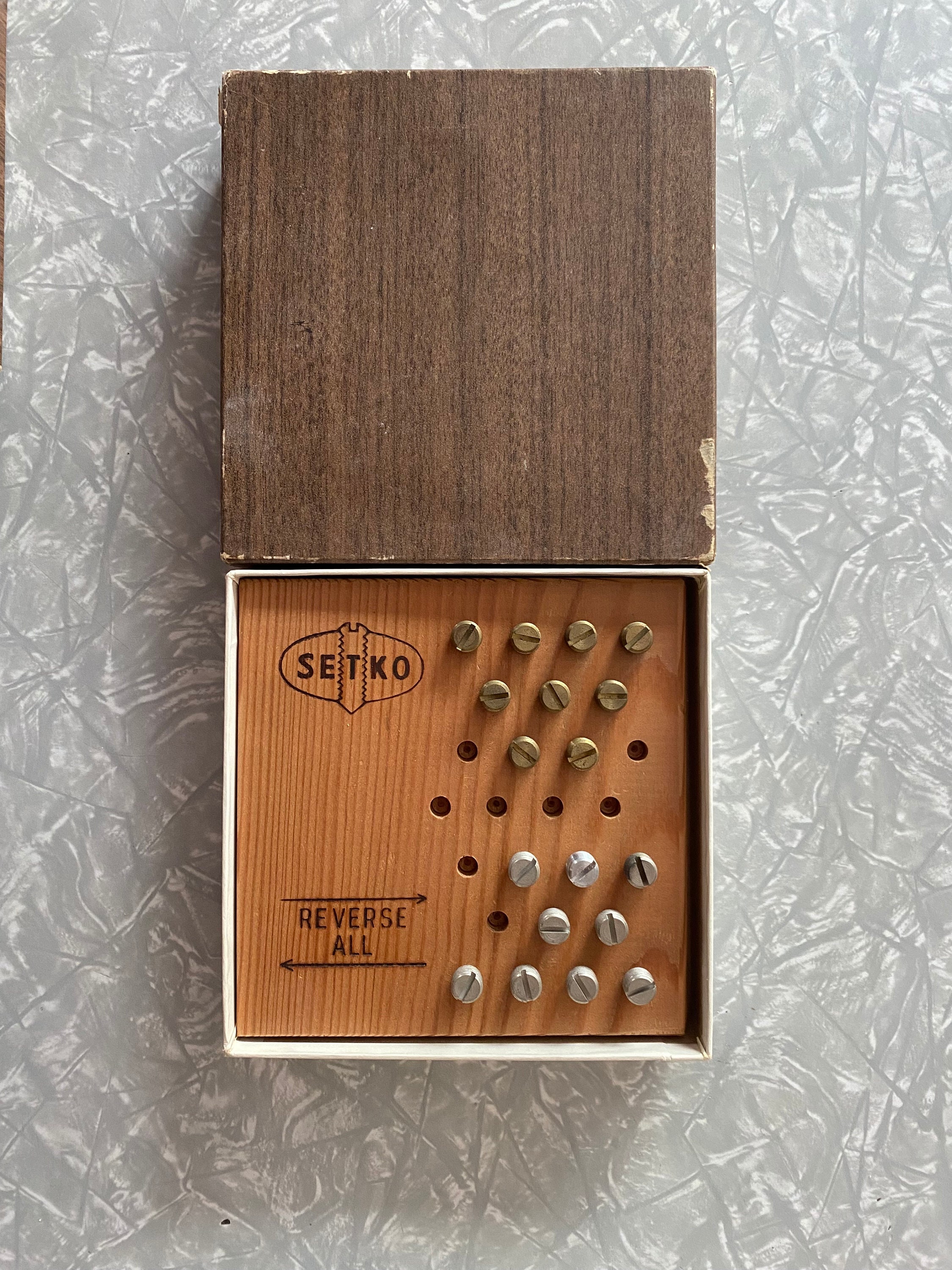 Setko Setko Teak MCM Table Game - Etsy