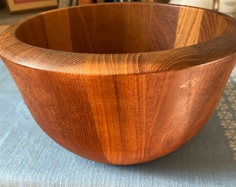 Vintage Dansk Teak Serving Bowl