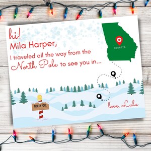 Elf Arrival Letter, Elf Welcome Letter, Elf Printable