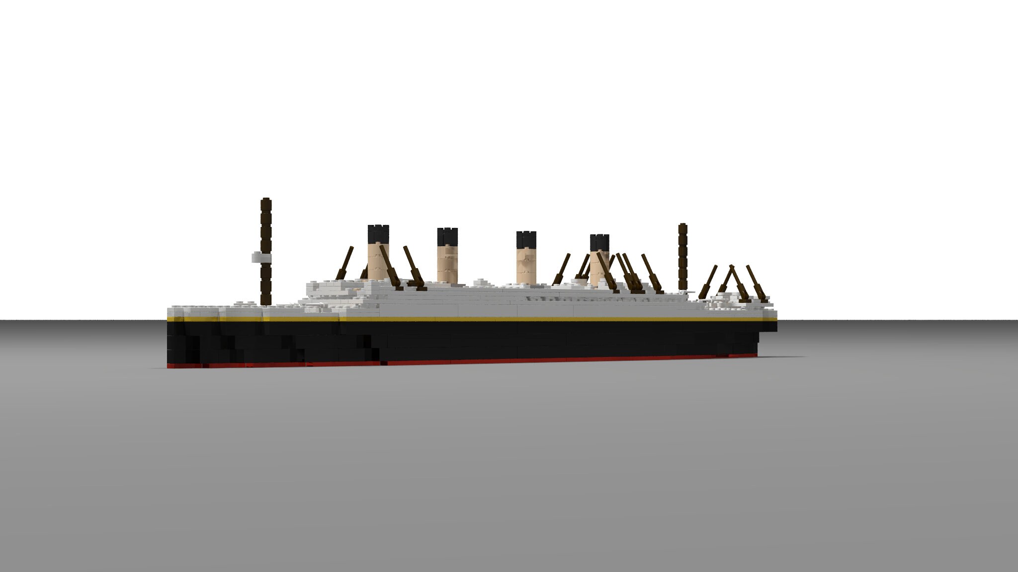 1400 RMS & HMHS Britannic Moc Instructions Etsy
