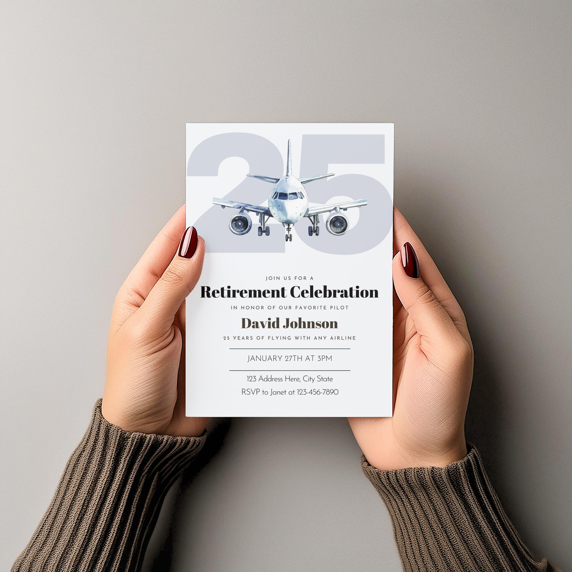 Buy POP CARD EXPRESS Fighter Jet Birthday Card - Retireent Card - View #3