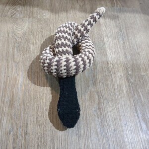 CROCHET PATTERN - Black-Headed Python - Digital Downloadable PDF file image 2