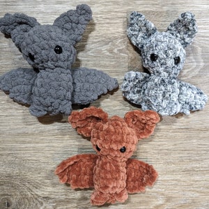 Cute Bat Crochet Pattern - Digital Download - Quick to Make