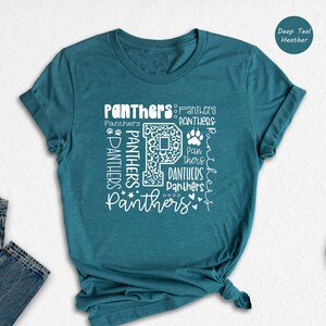 Team Mascot Shirt, Panthers Team Shirt, Panthers Team Spirit Shirt, Panthers Fan Shirt, Panthers School Shirt, Panthers School Spirit