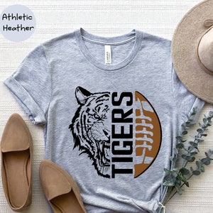 Tigers-Designed Shirt, Go Tigers Game Day Shirt, Team Spirit Shirt, Tiger Spirit Shirt, Team Mascot Shirt, Tiger Tee