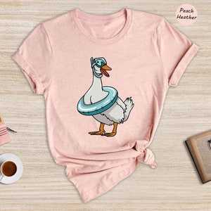 Swimming Duck Shirt, Cute Duck Shirt, Animal Lover Shirt, Duck Lover Shirt, Nature Lover Gift, Cute Animal Shirt, Duck Shirt, Goose Shirt