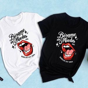 Bésame Sin Miedo Shirt, Rebelde Tour Shirt, RBD Concert Shirt, RBD Fans Shirt, Rebelde Fans Gift, RBD Touring Shirt, Soy Rebelde Fan Shirt