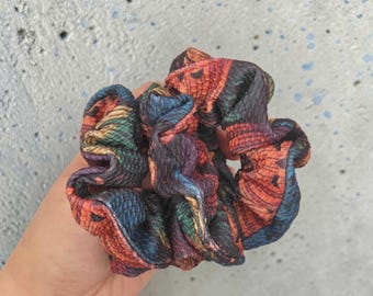 Halloween Pumpkin Hair Accessories | Scrunchie, Head Wrap & Hair Bows | Spooky Fall Accessories