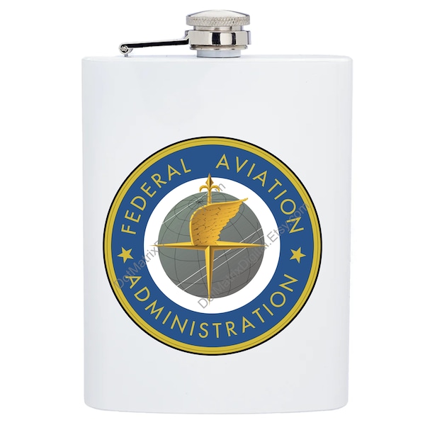 Federal Aviation Administration - Suitable for DIY Personalized Coffee Mug T-Shirts Water Bottle Tumblers - Includes (PNG & SVG) Files