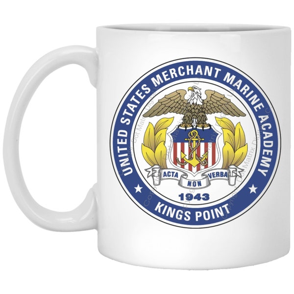 US Merchant Marine Academy - Suitable for DIY Personalized Coffee Mug T-Shirts Water Bottle Tumblers or Anything Suitable for Sublimation