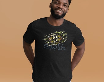 Swamp Life Gator Eye Unisex t-shirt