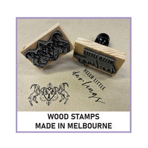 Custom Logo Wood Stamp for Personalised Business Stamp Branding Stamps Wood stamp Personalized Book Stamp Logo Stamp Marketing rubber stamp
