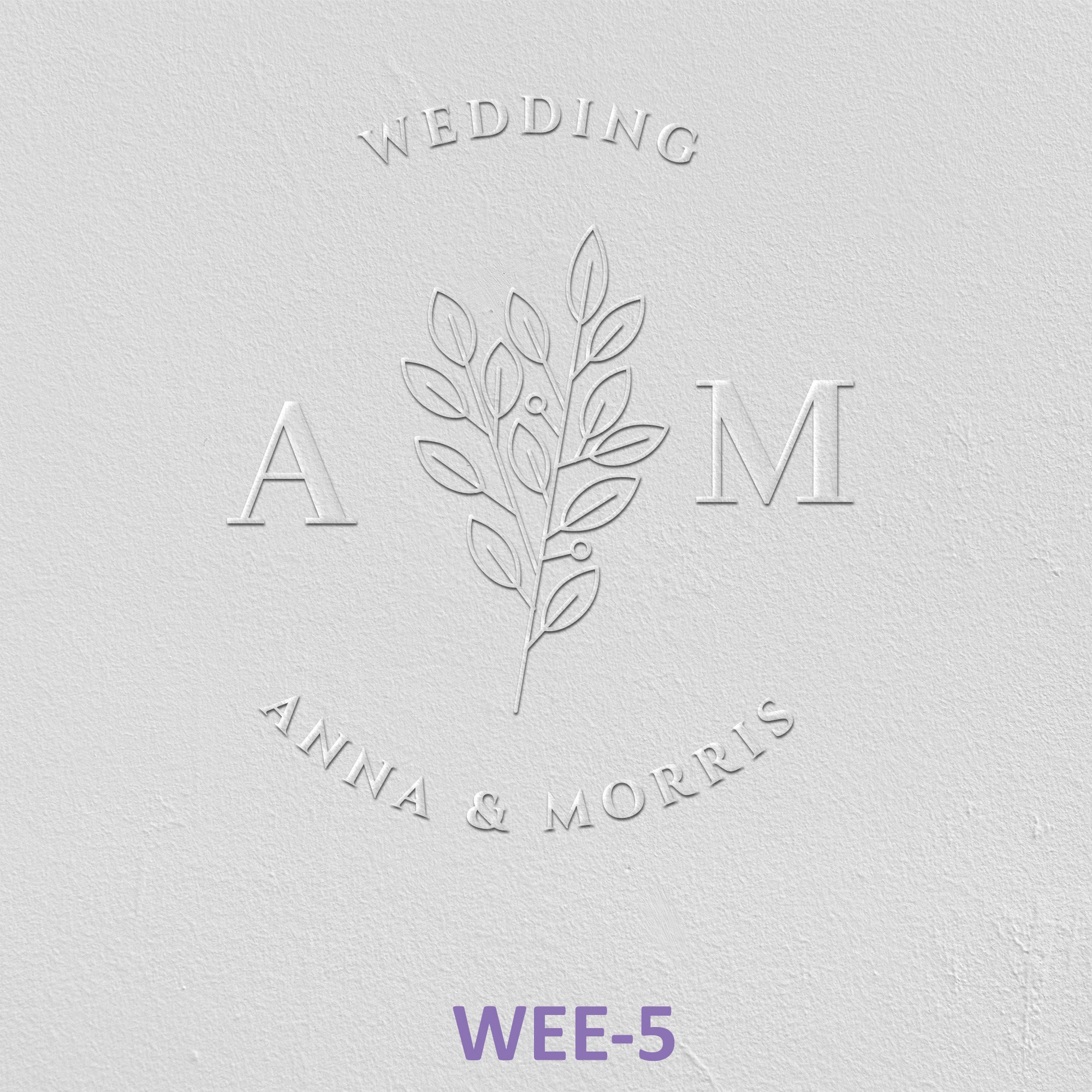 WEDDING CARD EMBOSSER Custom Wedding Embosser Personalised Etsy Australia