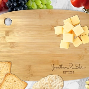 Christmas Gift Personalised Cheese Board Cutting Board Charcuterie Board Engagement Gift Custom Cutting Board Anniversary Gift Diwali Gift