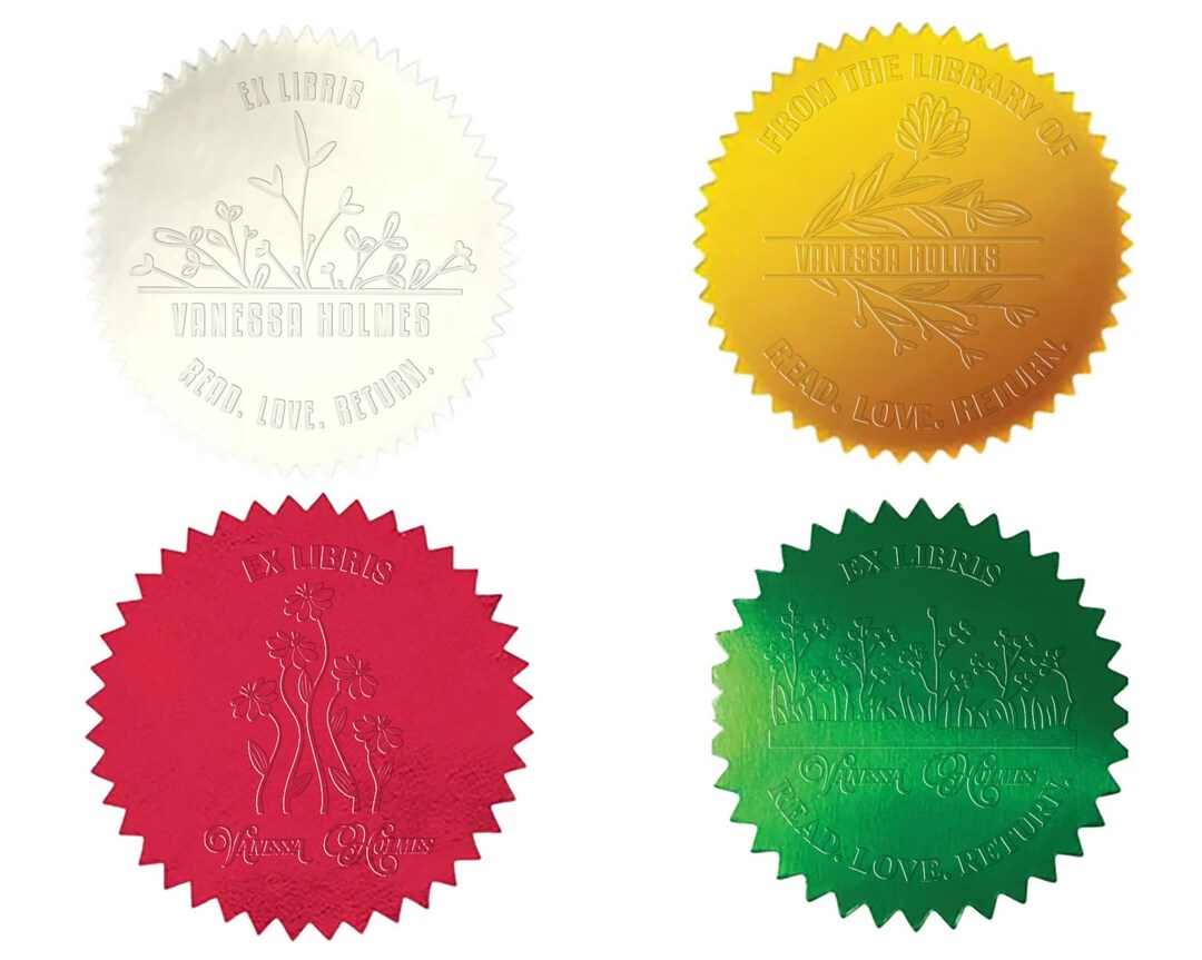 Embossing Foils Gold Foil for Embosser Red Foil Silver Foil Red Foil