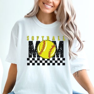 Softball Mom Comfort Colors Tshirt In My Softball Mom Era Softball Mom Shirt Softball Mom Shirts Softball Shirts Softball Mama