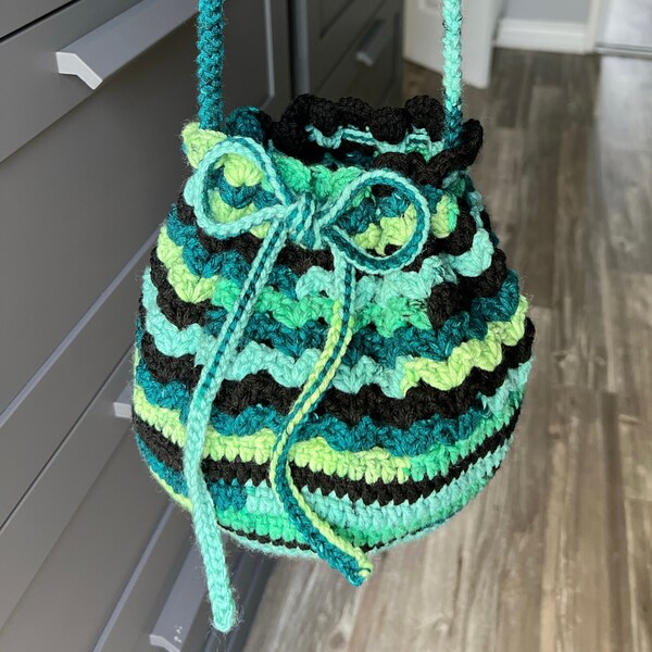 Joli sac à main au crochet fait main