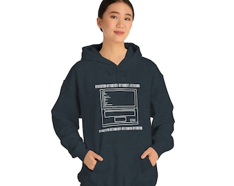 Tech Nerd Kapuzenpullover | Binär | Codierung Sweatshirts | Software-Entwickler-Liebhaber Geschenk | Damen Herren Unisex | Grafik Kleidung | Gif