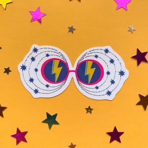 Lunettes étranges et merveilleuses - Elton John Glasses Sticker
