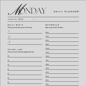 Simple Weekly Planner
