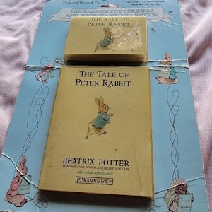 Vintage 1989 Peter Rabbit Tape and Book