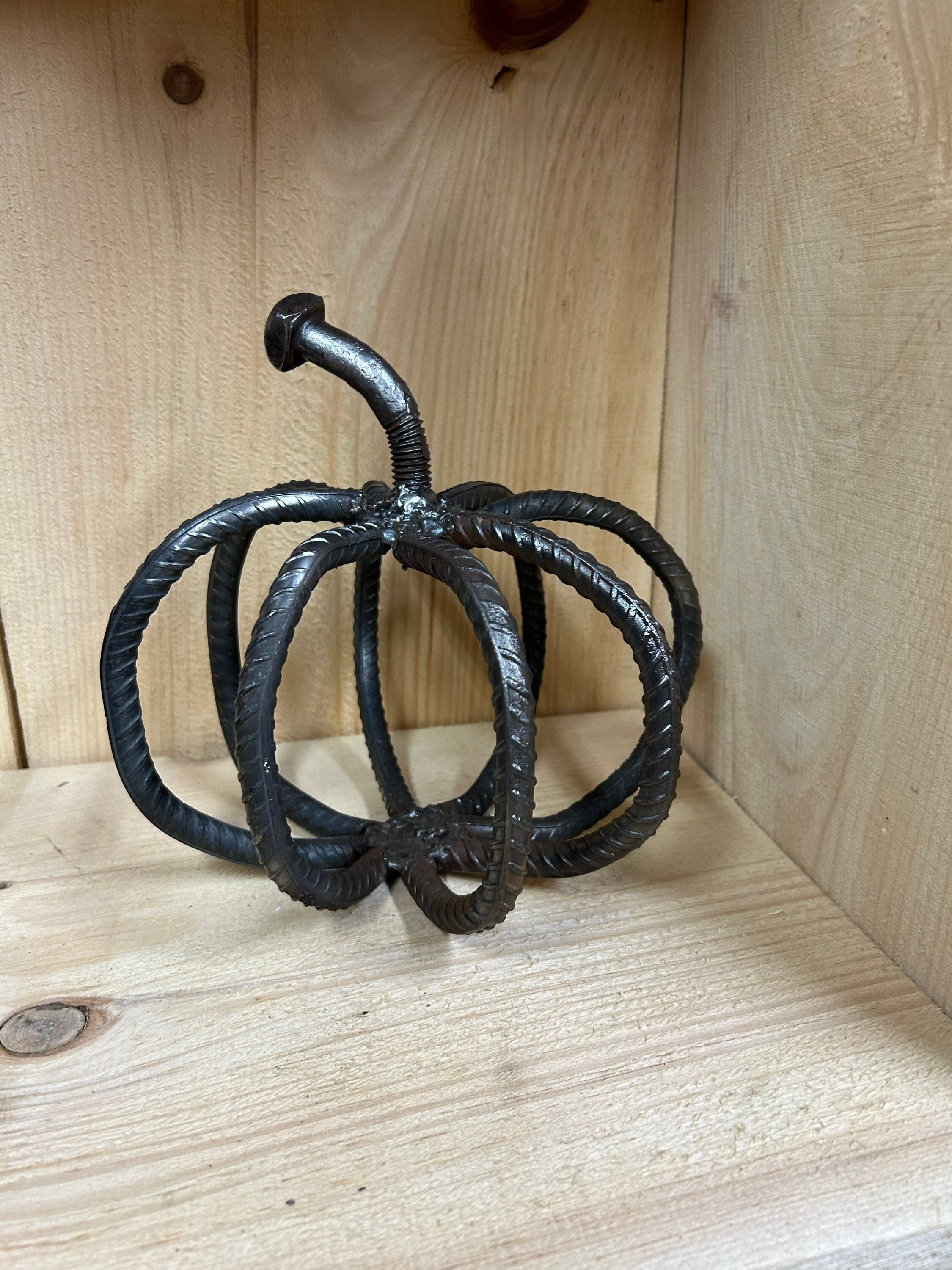 Rebar Pumpkin Etsy
