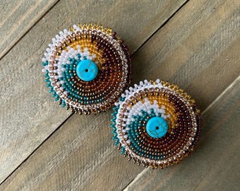 beaded earrings