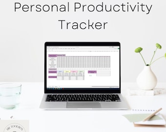 Tracker della produttività personale / Monitoraggio degli obiettivi e delle abitudini (download digitale)