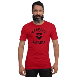 Men&#39;s Respect the Beard t-shirt
