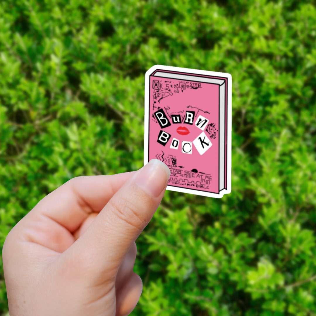 Burn Book Sticker Mean Girls Sticker Funny Stickers Etsy burn-book-sticker-mean-girls-sticker-funny-stickers-etsy