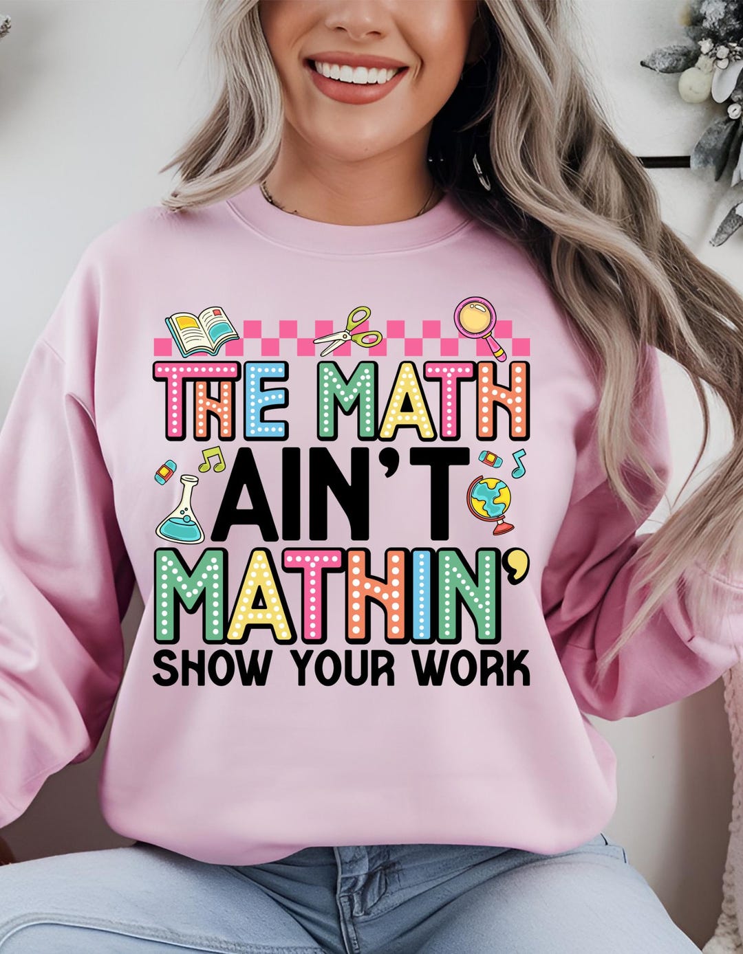 The Math Ain't Mathin' Png, Math Png, Math Teacher Svg, Show Your Work ...