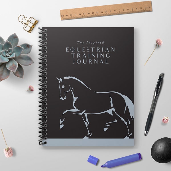 The Inspired Equestrian Journal - Luxe 2.0 | Horse Riding Planner | Equine Diary | Lessons Journal | Equestrian Goal Setting | Horse Gift