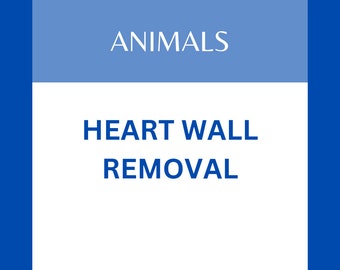 ANIMALS Heart-Wall Removal - 90 minute session