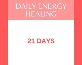 21 days of daily energy healing