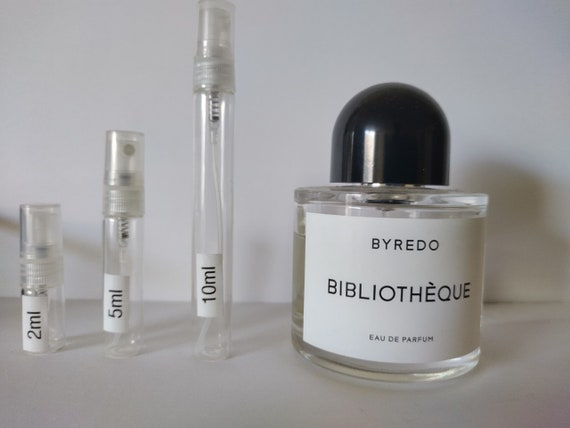 Byredo Bibliotheque Eau De Parfum. 2ml-5ml-10ml DECANT travel - Etsy