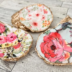 Handgemachte Austernschale Ringschale oder Trinket Teller, Brautdusche Geschenk, Hochzeit am Strand, einzigartiges Geschenk, Jungvermählten Geschenk, Verlobungsgeschenk