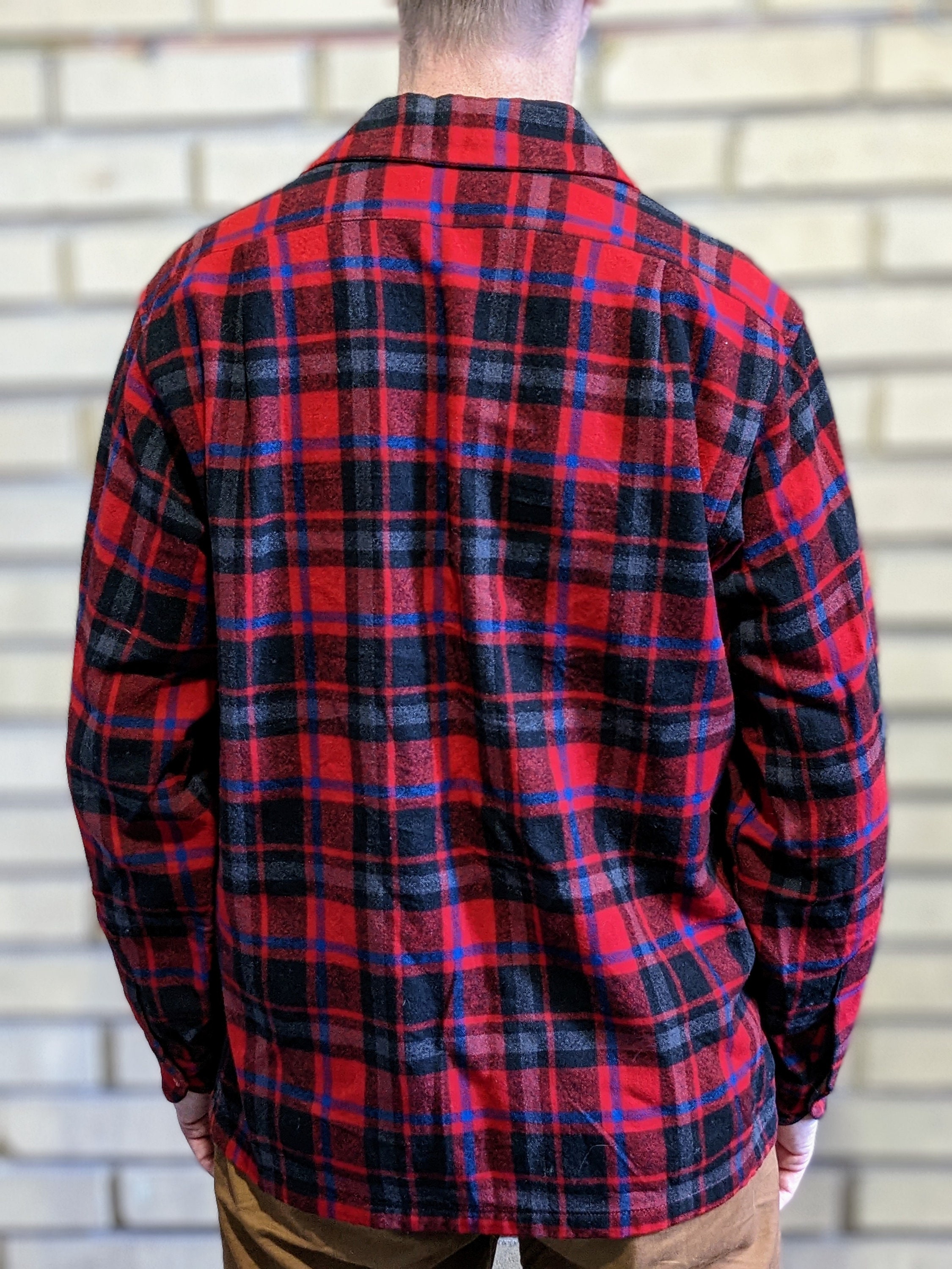 美品 好配色 60s PENDLETON マッキーノジャケット ウール CPO 美品 好配色 60s PENDLETON マッキーノジャケット ウール CPO