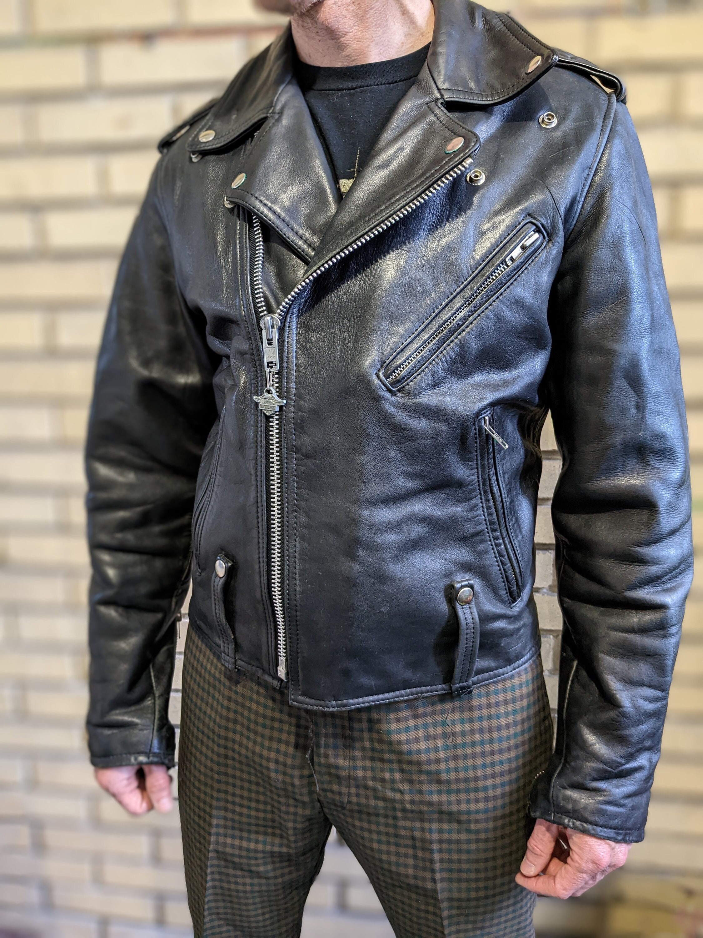 Harley Davidson leather jacket np.gov.lk