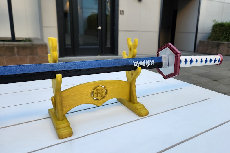 Water Japanese Katana Sword Cosplay Prop Etsy