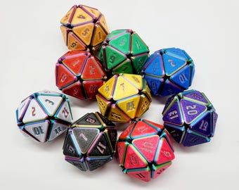 Squishy D20 Dice Fidget