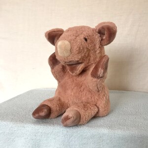 Vintage Gunderpets Piglet Hand Puppet Plushie Plush Cute Childrens Room Bedroom Decor Puppet Finger Storytelling Storytime Stuffed Nursery